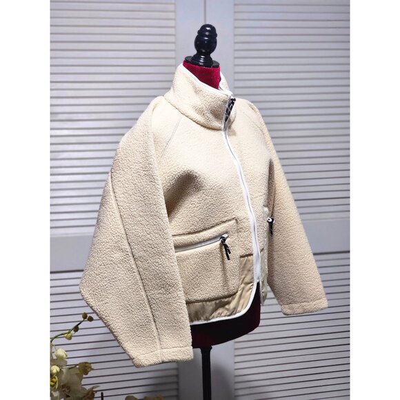 Cools Club Women's Natural Jacket Australia Oversized Size 12 2201 - Picture 4 of 15